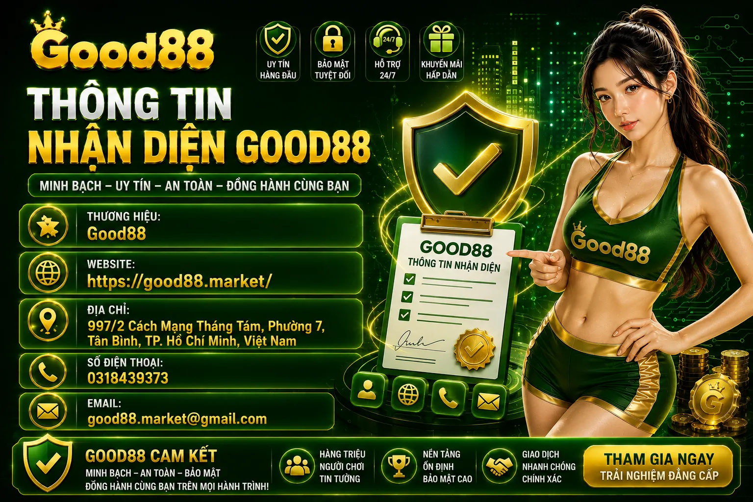 Giới Thiệu Good88 – Thông Tin Và Định Hướng Thương Hiệu 1 Thông tin nhận diện Good88